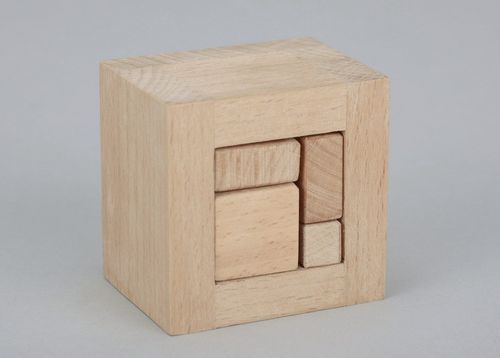 Wooden conundrum - MADEheart.com