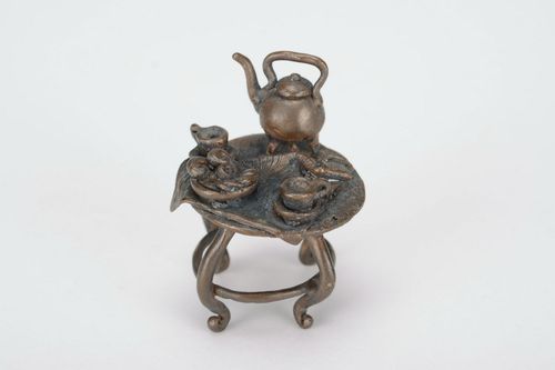 Estatuilla de bronce Bodegón de cocina - MADEheart.com