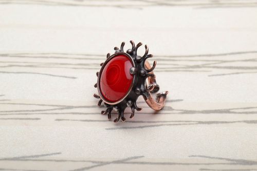 Stained glass ring - MADEheart.com