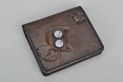 Genuine leather wallet - MADEheart.com