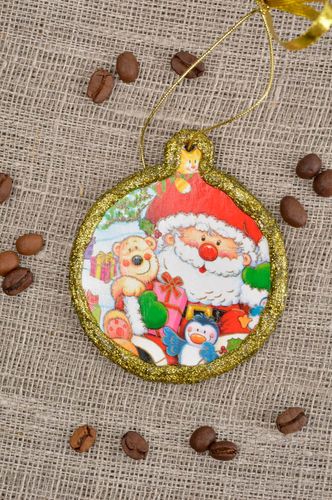 Adorno para el árbol de Navidad artesanal colgante decorativo regalo para niño - MADEheart.com