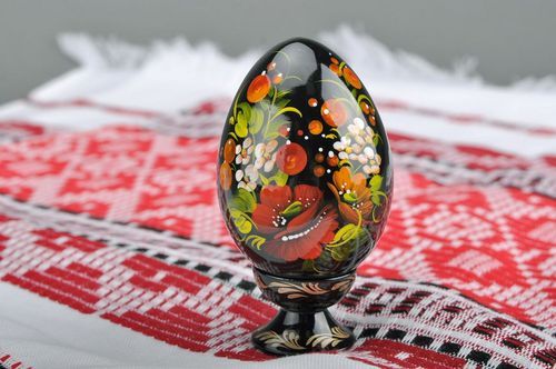 Decorative egg with a holder Poppy - MADEheart.com