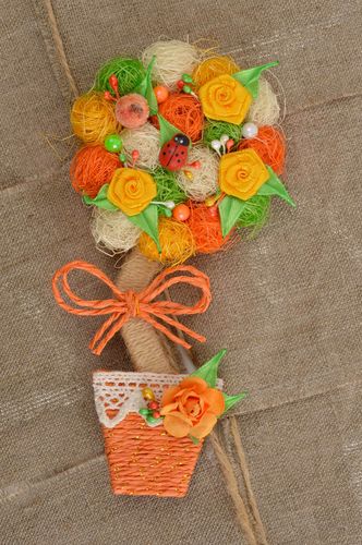 Magnet frigo fait main Aimant frigo Décoration cuisine forme arbre design - MADEheart.com