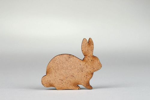 Chipboard Hare - MADEheart.com