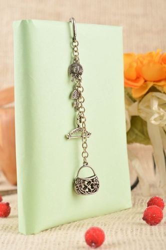 Marcapáginas original artesanal de cristal señalador de libros regalo original - MADEheart.com