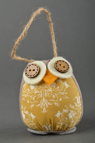 Giocattolo fatto a mano pupazzo di peluche civetta simpatica per la casa - MADEheart.com