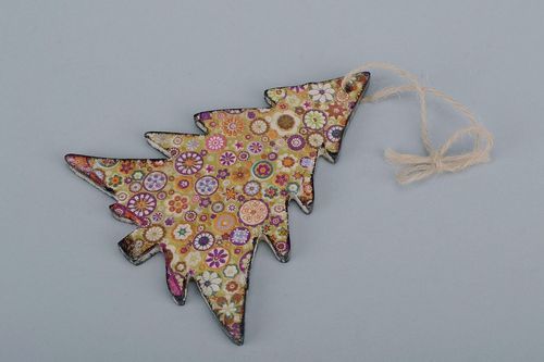 Pendentif darbre de Noël  - MADEheart.com