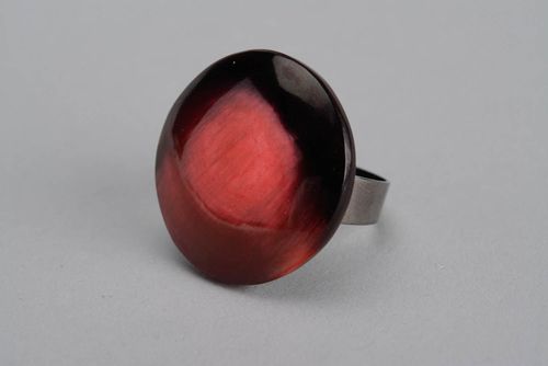 Ring made of cow horn - MADEheart.com