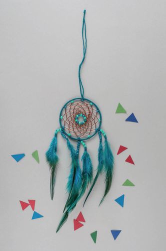 Traumfänger Deko zum Aufhängen süße Deko Ideen handgemachte Geschenke stilvoll - MADEheart.com