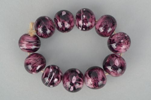 Jewelry fittings in the shape of round beads - MADEheart.com