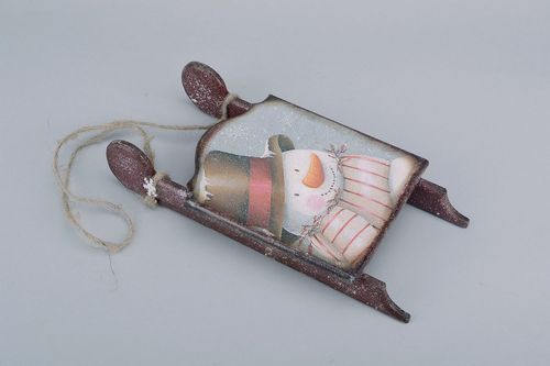 Trineo decorativo de aliso - MADEheart.com