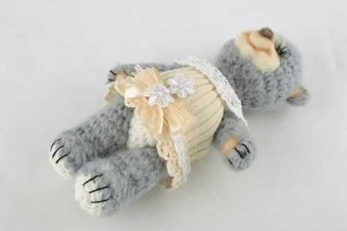 Juguete tejido Osito  - MADEheart.com