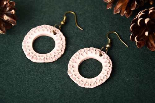 Handmade clay cute earrings stylish beautiful earrings designer earrings - MADEheart.com