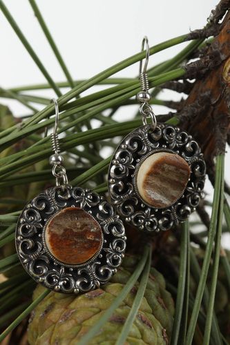 Ohrhänger Schmuck handgemachte Ohrringe stilvoll Juwelier Modeschmuck modisch - MADEheart.com