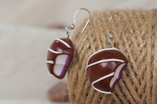Aretes originales pendientes hechos a mano regalo personalizado bisutería fina - MADEheart.com