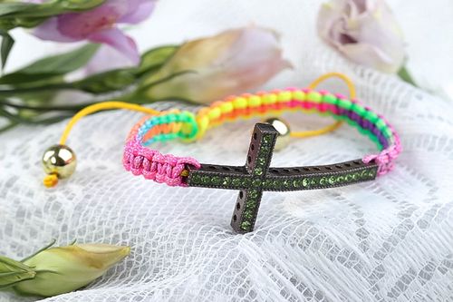 Cord bracelet handmade string bracelet designer jewelry fashion accessories - MADEheart.com