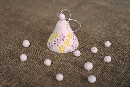 Campana colgante de cerámica - MADEheart.com