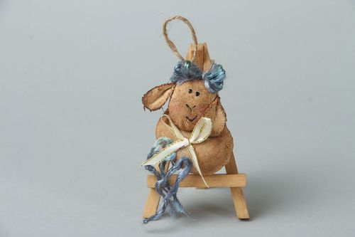 Suspension décorative faite main Brebis  - MADEheart.com