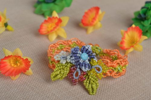 Pulsera original y broche hecho a mano accesorios de moda estilosos para chicas - MADEheart.com