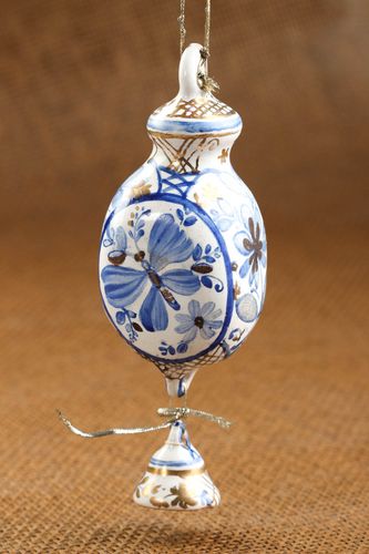 Unusual handmade ceramic wall hanging pottery works gift ideas for decor only - MADEheart.com