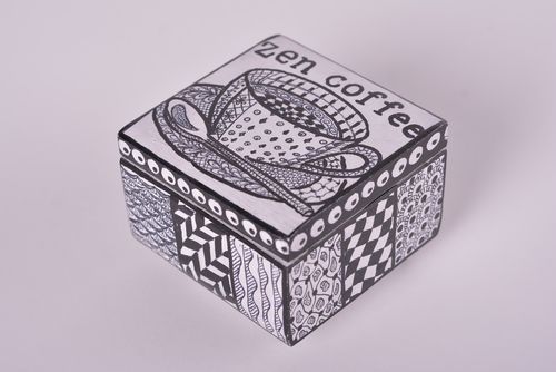 Portagioielli di legno fatto a mano cofanetto originale scrigno per gioielli - MADEheart.com