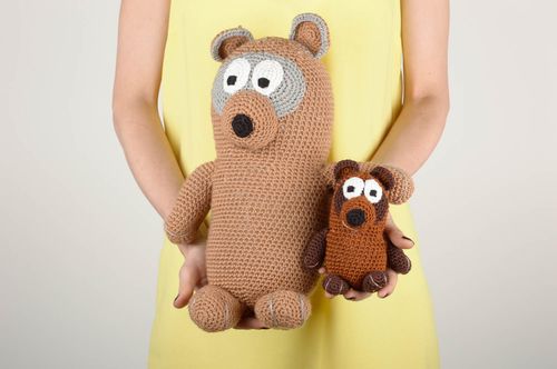 Childrens toys handmade toys classic toys crochet stuffed animals kids gifts - MADEheart.com