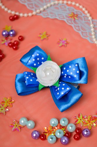 Fermacapelli fatto a mano fermaglio capelli originale accessori per bambina - MADEheart.com