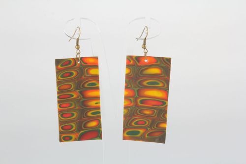 Polymer clay earrings - MADEheart.com