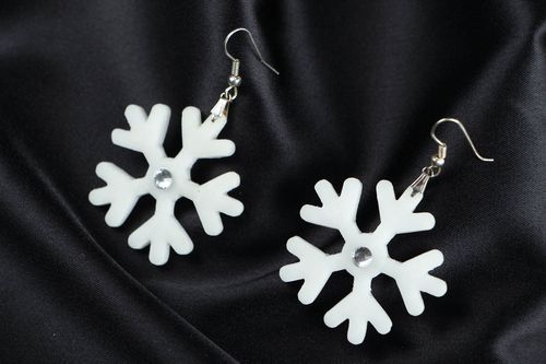 Brincos Floco de neve - MADEheart.com
