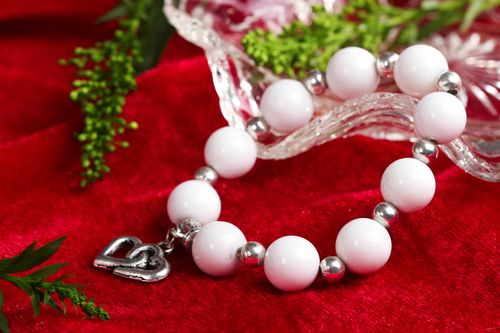 Armband für Frauen handmade Schmuck Edelstein Schmuck Frauen Accessoire Achat - MADEheart.com