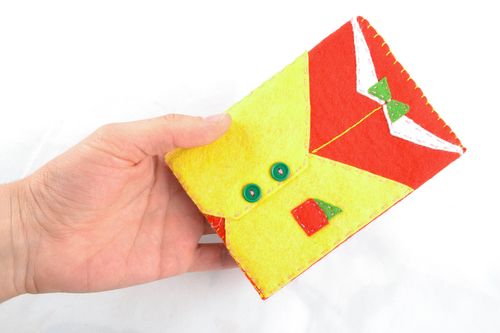 Bloc-notes avec couverture de feutre - MADEheart.com