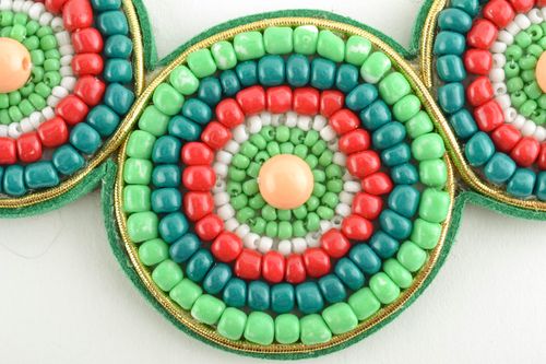 Casual beaded necklace - MADEheart.com