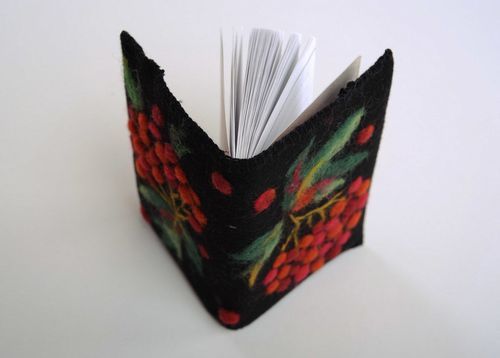 Textile Notebook Cover - MADEheart.com
