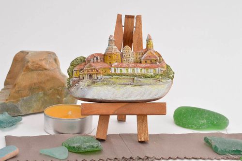 Kühlschrank Magnet handmade Wohn Accessoire Deko für die Küche Stadtlandschaft - MADEheart.com