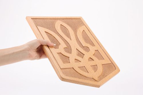 Suspension murale décorative ethnique Trident - MADEheart.com