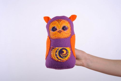 Fabric toy Owl - MADEheart.com