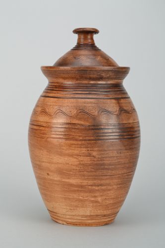 Tarro de cerámica para alimentos a granel, 1.5 l - MADEheart.com