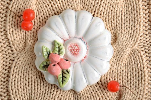 Imã de cerâmica para frigorífico Flor - MADEheart.com
