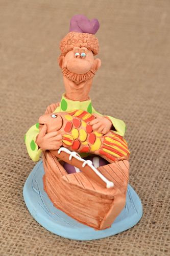 Handmade ceramic figurine - MADEheart.com