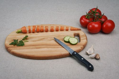 Tagliere di legno fatto a mano tagliere decorativo utensili da cucina - MADEheart.com