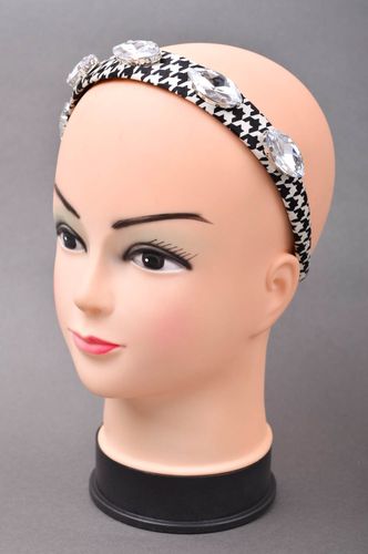 Handmade hairband designer accessory for hair unusual gift for girls gift ideas - MADEheart.com