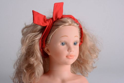 Headband Red - MADEheart.com