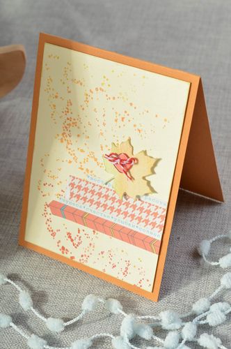 Homemade cards greeting card paper greeting cards souvenir ideas handmade gifts - MADEheart.com