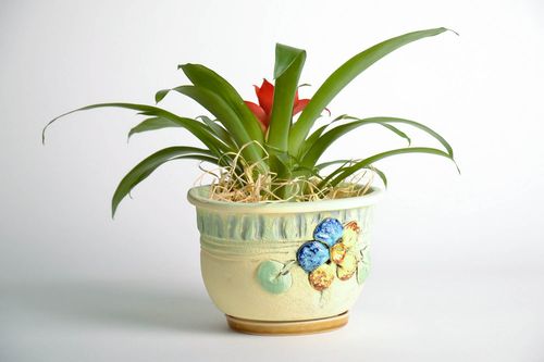 Керамический вазон цветочный Вирджиния - MADEheart.com