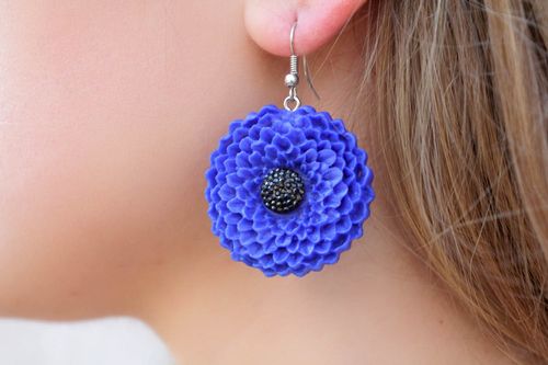 Ohrringe aus Polymerton Farbe des Glücks - MADEheart.com