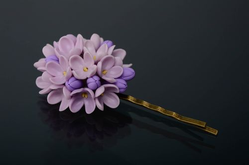 Cold porcelain hair pin - MADEheart.com