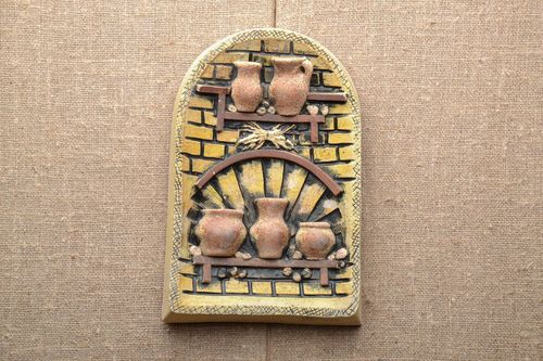 Handmade Wandbild aus Keramik - MADEheart.com