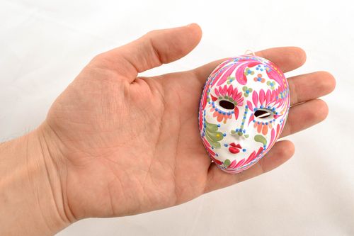 Masque décoratif de carnaval fait main Été  - MADEheart.com