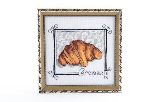 Beautiful handmade wall hanging cross stitch hand embroidery decorative use only - MADEheart.com