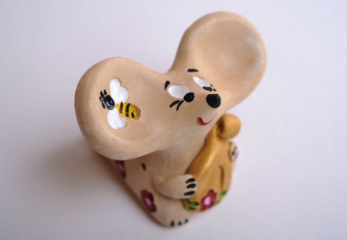 Figurine whistle Mouse - MADEheart.com